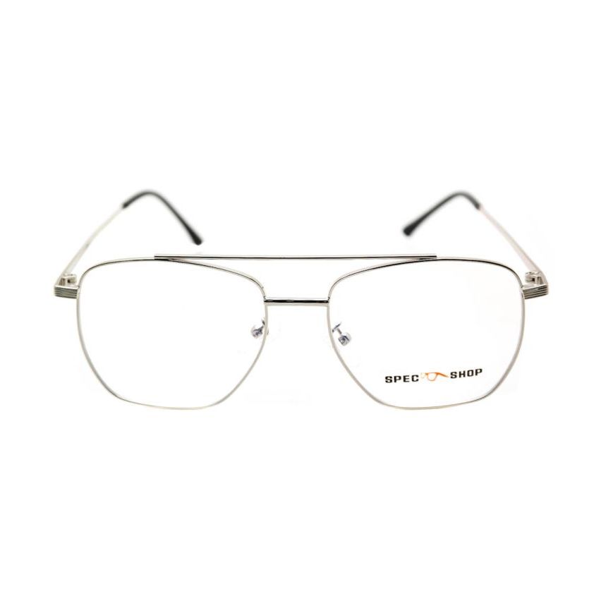 Specshop Classic Aviator Man Silver